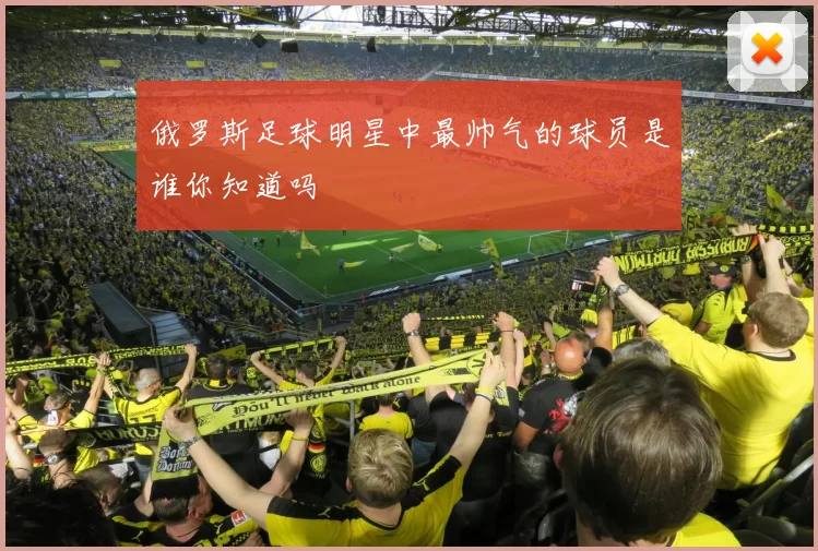 俄罗斯足球明星中最帅气的球员是谁你知道吗