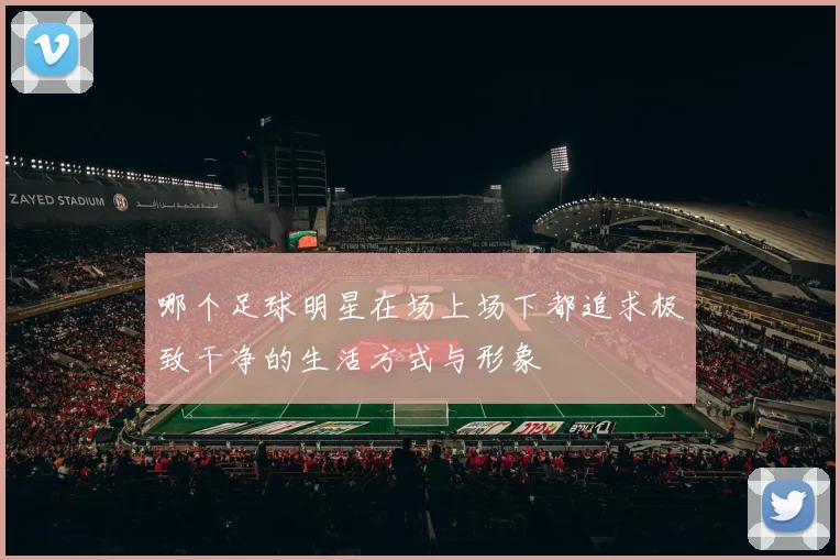 哪个足球明星在场上场下都追求极致干净的生活方式与形象