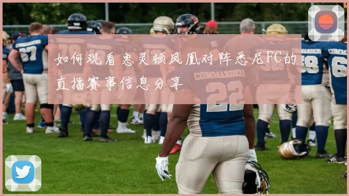 如何观看惠灵顿凤凰对阵悉尼FC的直播赛事信息分享