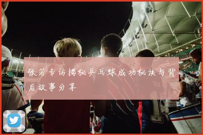 张芳专访揭秘乒乓球成功秘诀与背后故事分享